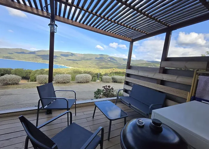 Magnifique T2 Terrasse Vue Panoramique Dans Avec Piscine Serra-di-Ferro (Corsica)