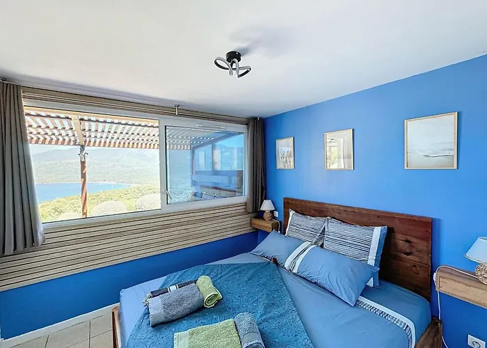 Villa Magnifique T2 Terrasse Vue Panoramique Dans Avec Piscine Serra-di-Ferro (Corsica)