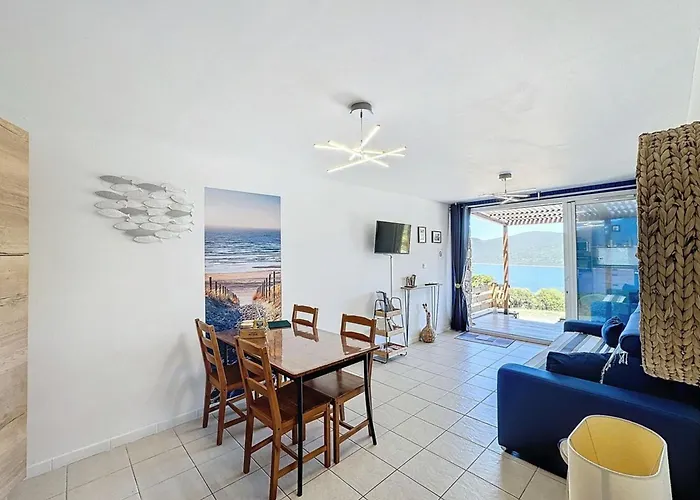 Magnifique T2 Terrasse Vue Panoramique Dans Avec Piscine Villa Serra-di-Ferro (Corsica)